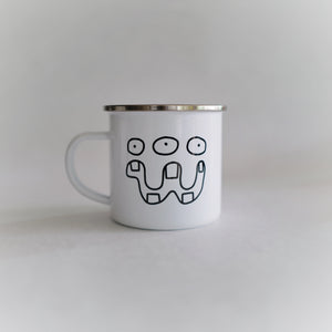 Creamier x CatBee: Enamel Mug
