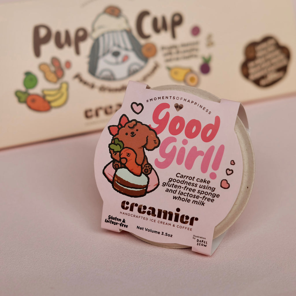 Pamper Your Pup with 'Good Girl' Pup Cup - Ice Cream Delight