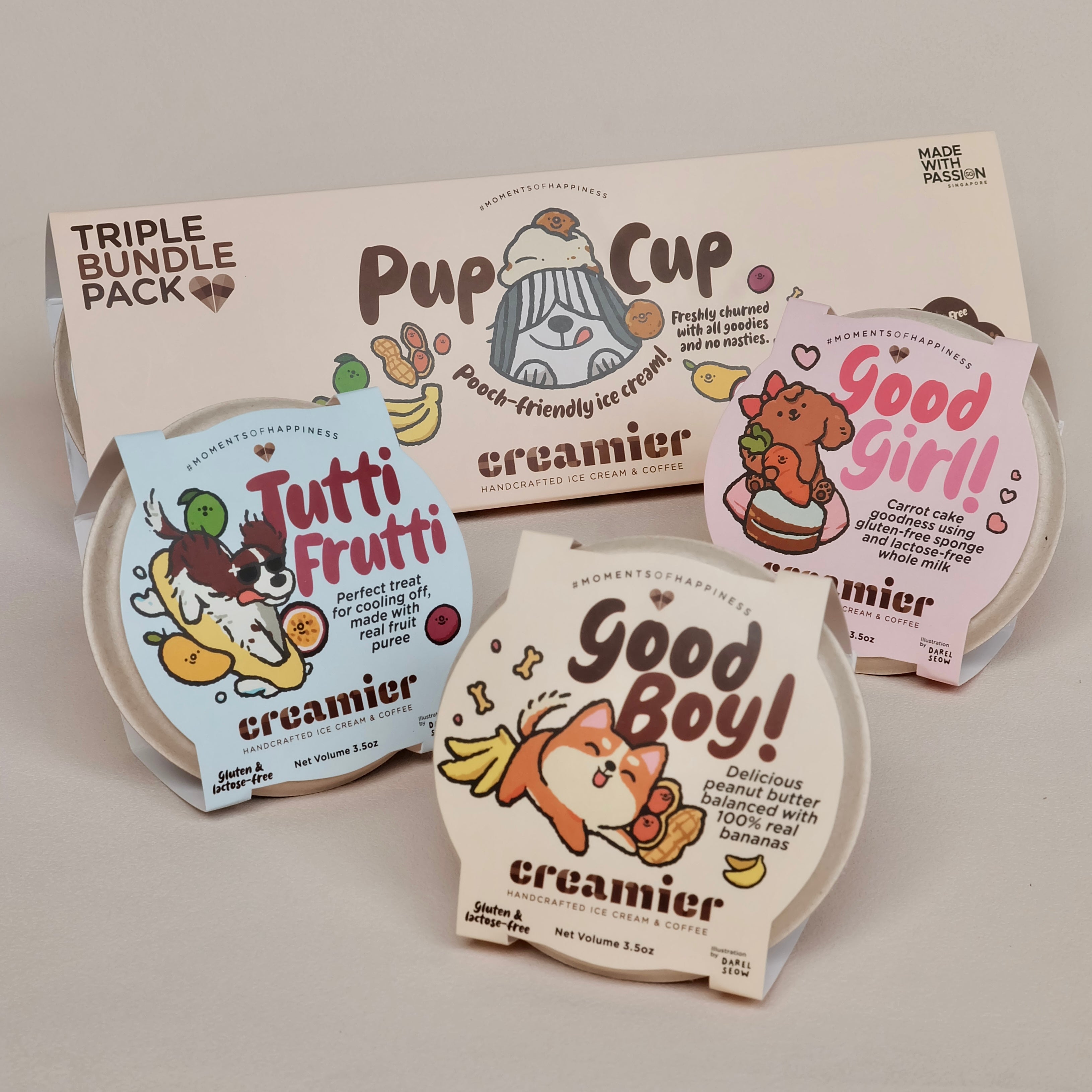 Treat Your Pup with Our Pup Cup Triple Bundle Pack