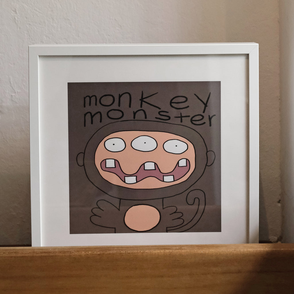 Creamier x CatBee: Enhance Your Space with Our "Monkey Monster" Print