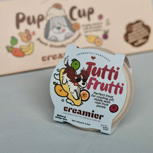 Pamper Your Pup with 'Tutti Fruitti' Pup Cup - Fruity Ice Cream Delight
