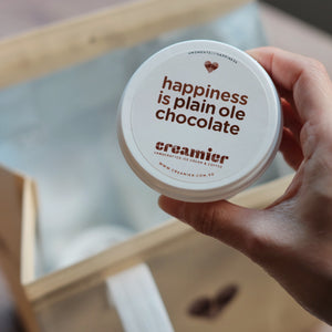 Plain Ole Chocolate Ice Cream Set: A Timeless Indulgence