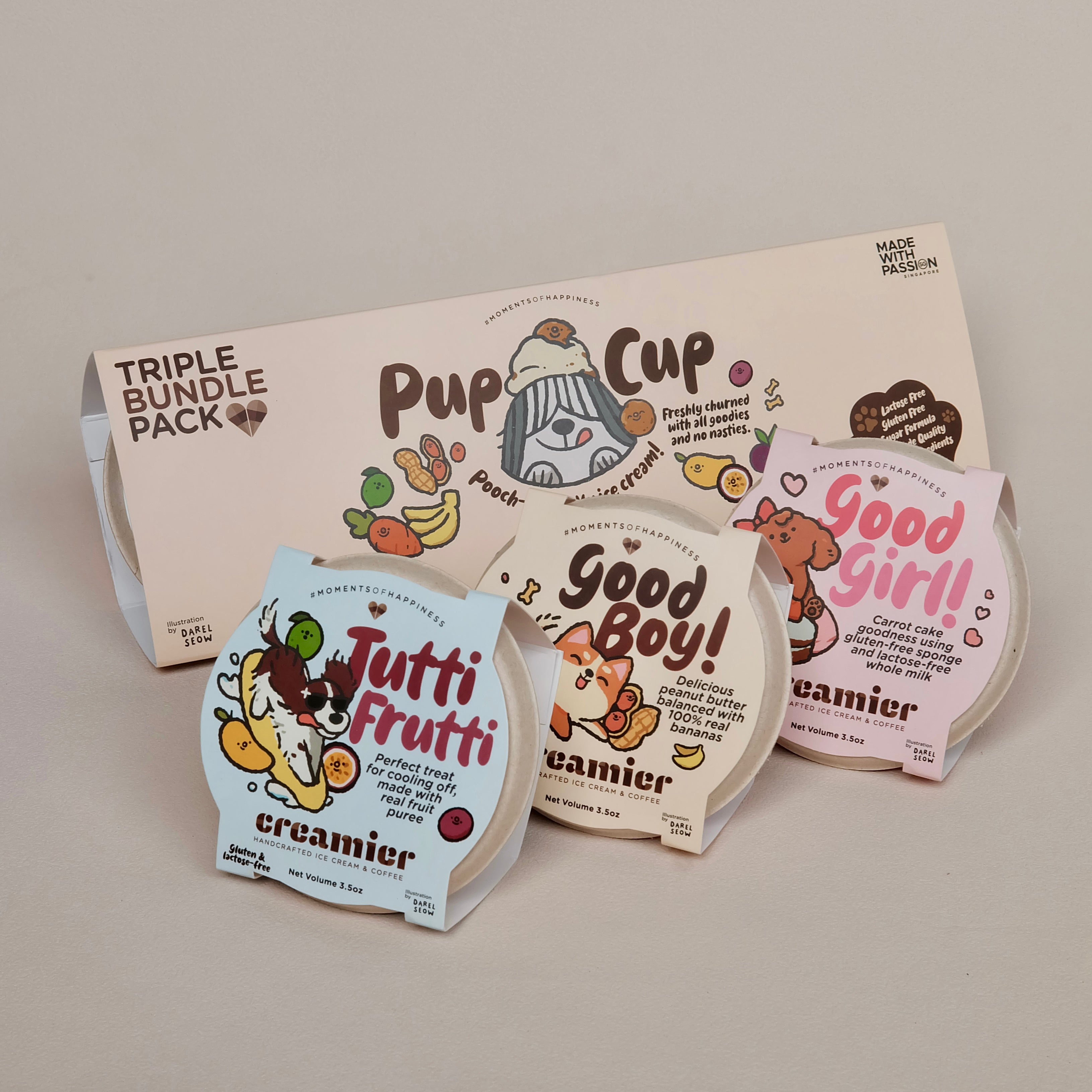 Treat Your Pup with Our Pup Cup Triple Bundle Pack