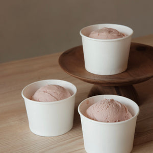 Summer Strawberries Ice Cream Set: A Burst of Summer Sweetness