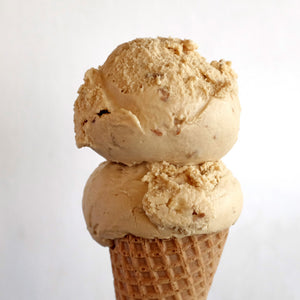 Butterscotch Almond Ice Cream: Indulge in Gourmet Bliss with a Crunch